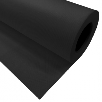 Polypropylen Vliesstoff hydrophob black, atmungsaktiv, filternd