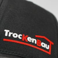 Flockdruck fÃ¼r Baseballcaps