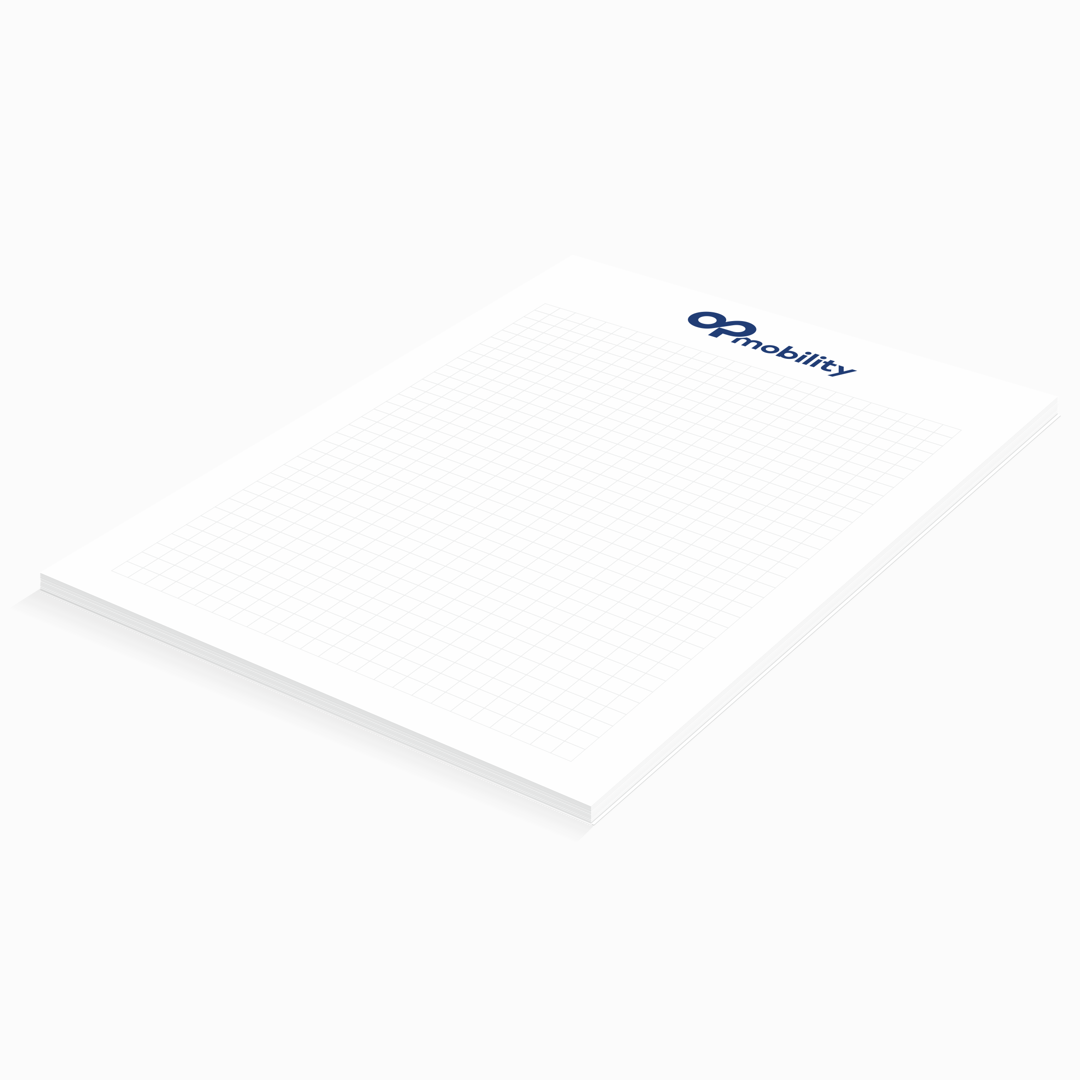 OPmobility Notizblock DIN A5