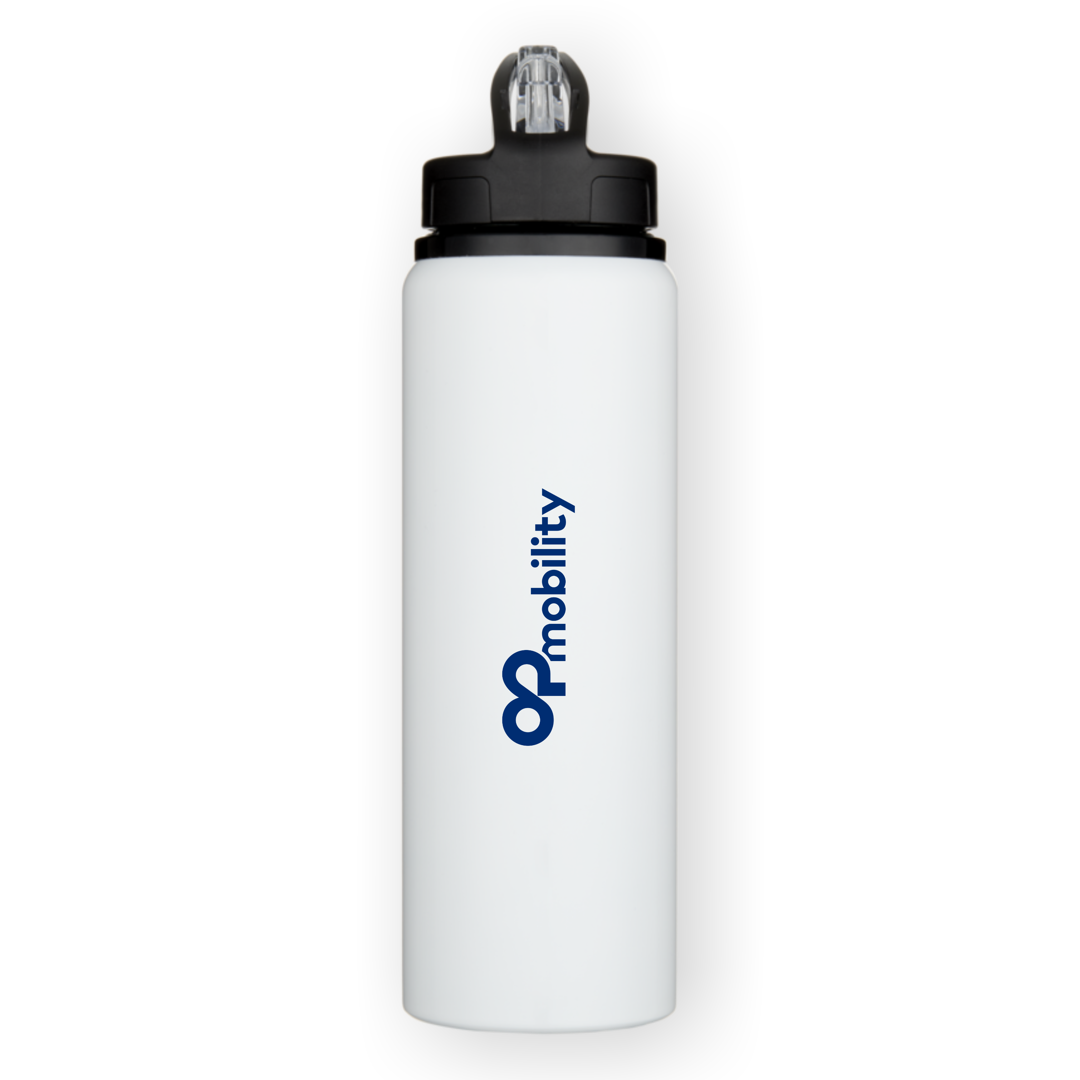 OPmobility Trinkflasche 800 ml Edelstahl