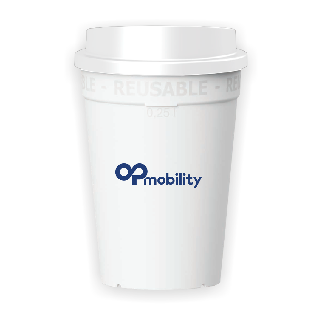 OPmobility Öko-Cup-Becher
