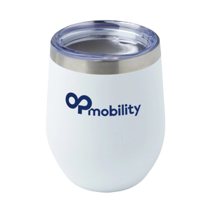 OPmobility Edelstahl Isolierbecher 350 ml