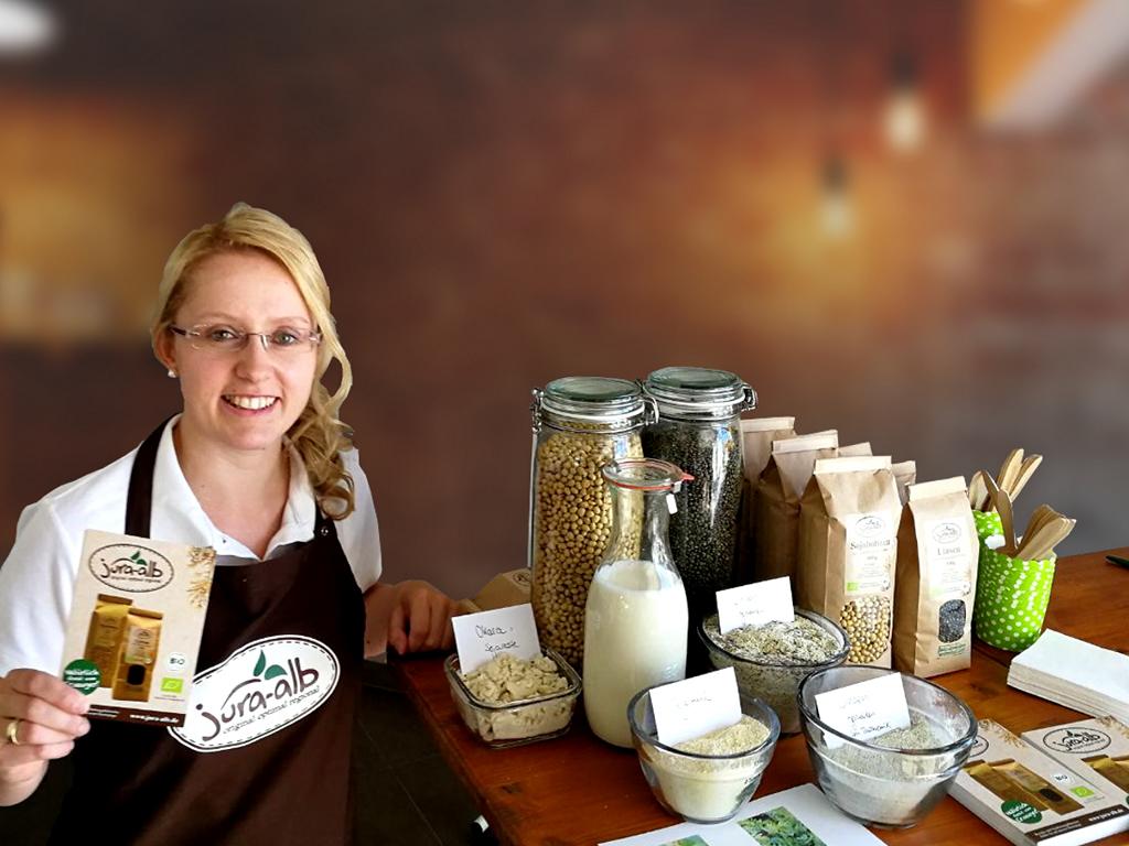 Drucksachen und Textildruck für Jura-Alb Bioprodukte